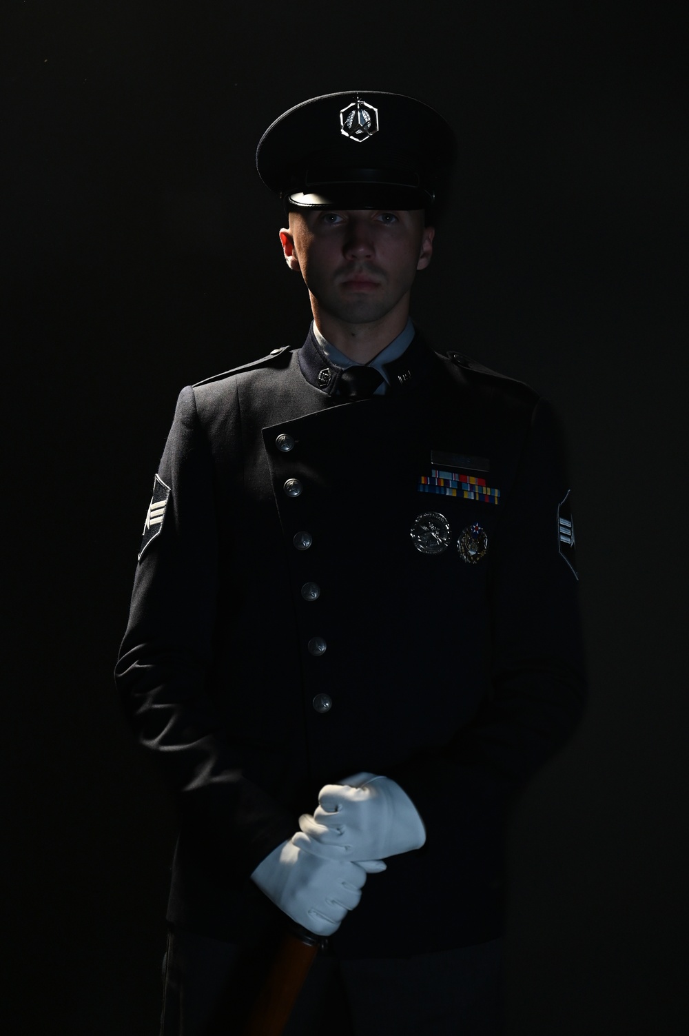 US Space Force Honor Guard showcases official Service Dress Uniform