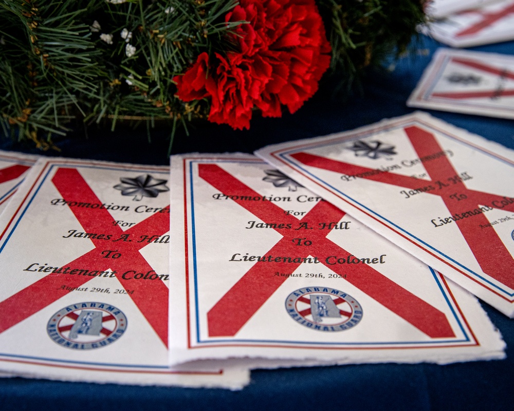 Alabama National Guard soldier gets promoted to Lieutenant Colonel