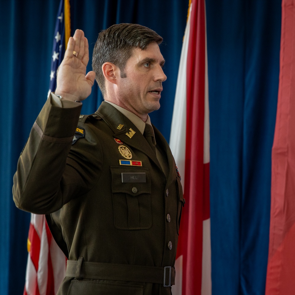 Alabama National Guard soldier gets promoted to Lieutenant Colonel