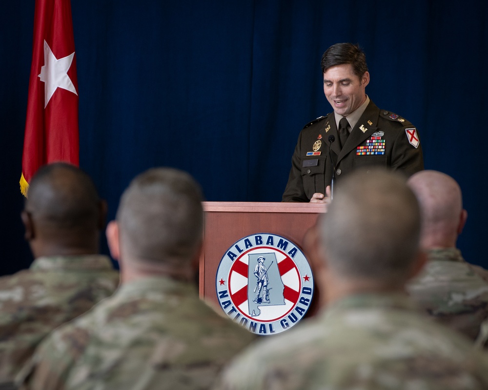 Alabama National Guard soldier gets promoted to Lieutenant Colonel