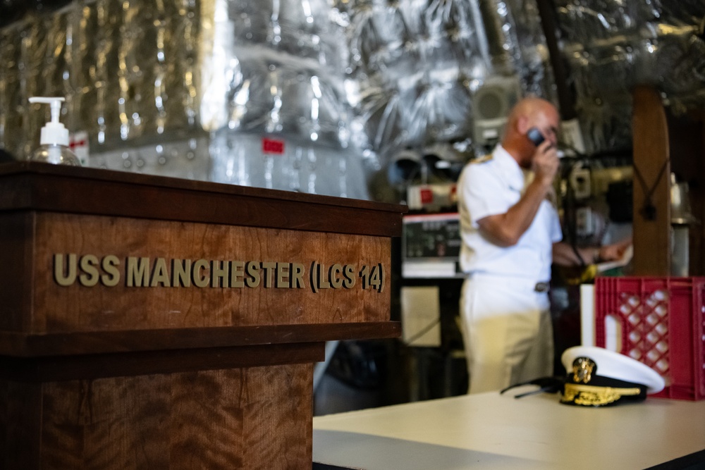 USS Manchester returns to San Diego