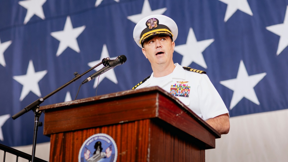 George Washington Sailors Conduct a Sept. 11th Remembrance Ceremony