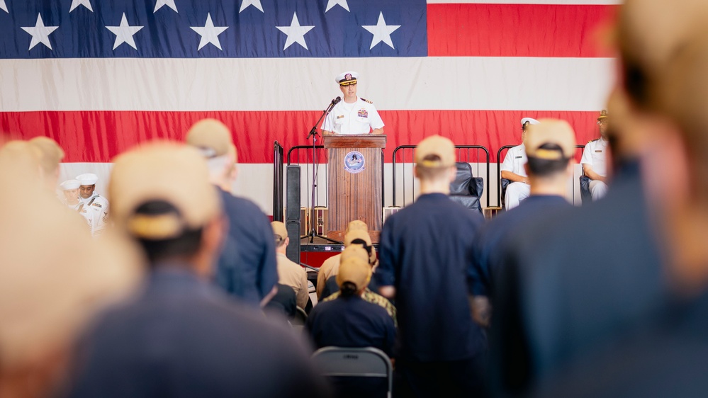 George Washington Sailors Conduct a Sept. 11th Remembrance Ceremony