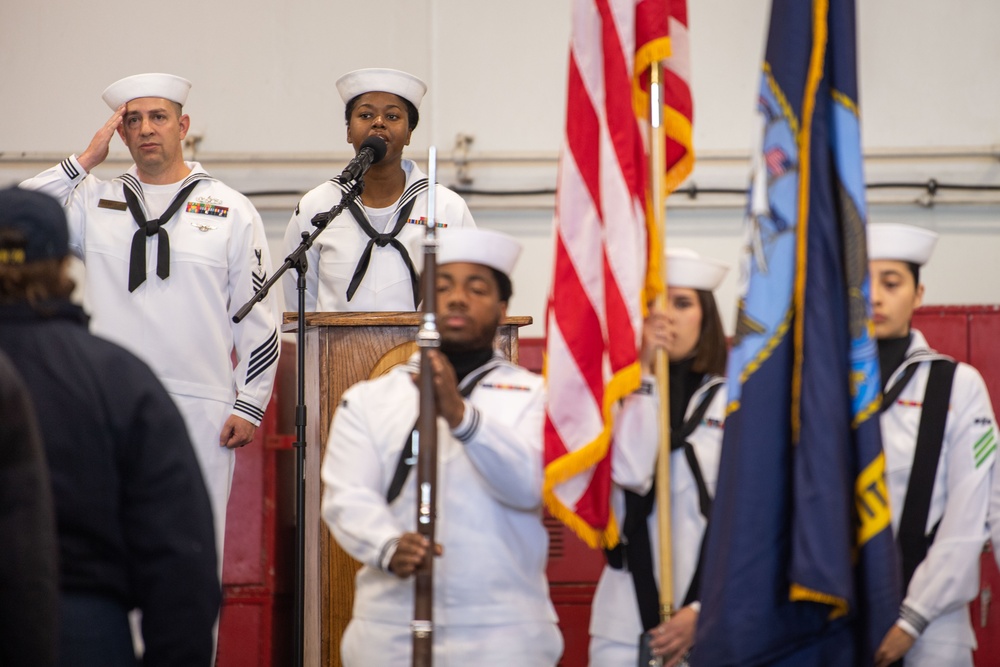 USS Ronald Reagan (CVN 76) hosts a 9/11 Remembrance Ceremony