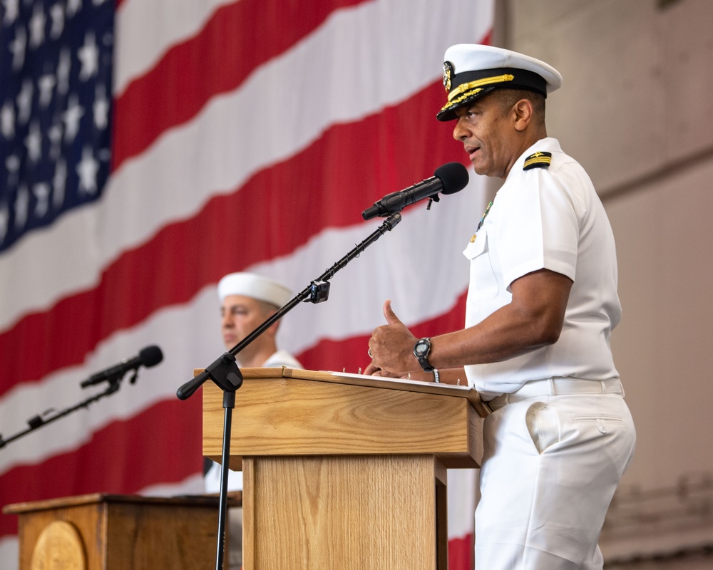 USS Ronald Reagan (CVN 76) hosts a 9/11 Remembrance Ceremony