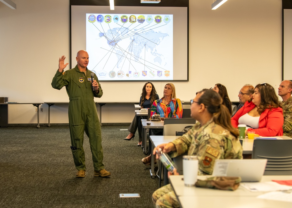 Luke leadership engages with local partners