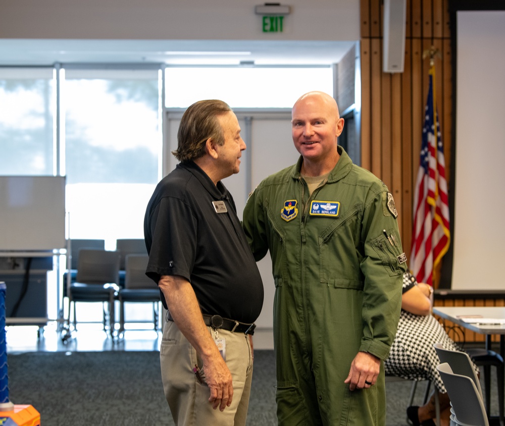 Luke leaderships engages with local partners