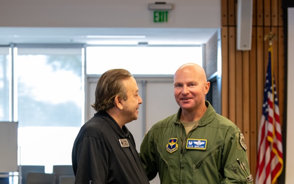 Luke leaderships engages with local partners