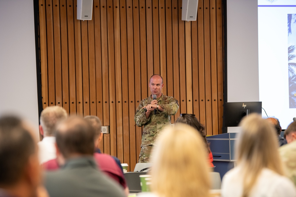 Luke leadership engages with local partners