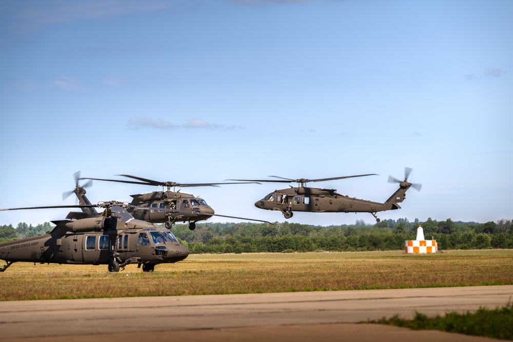 UH-60 Black Hawks : Exercise Northern Strike 24-2