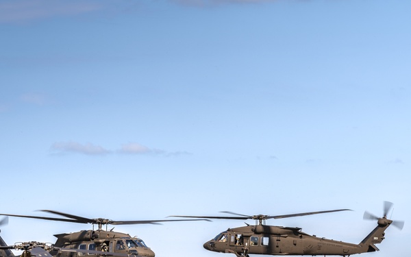 UH-60 Black Hawks : Exercise Northern Strike 24-2