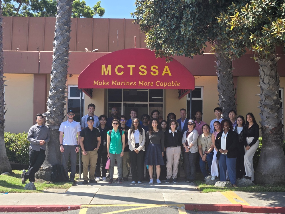 HBCU/MI Interns tour NIWC Pacific and Camp Pendleton labs