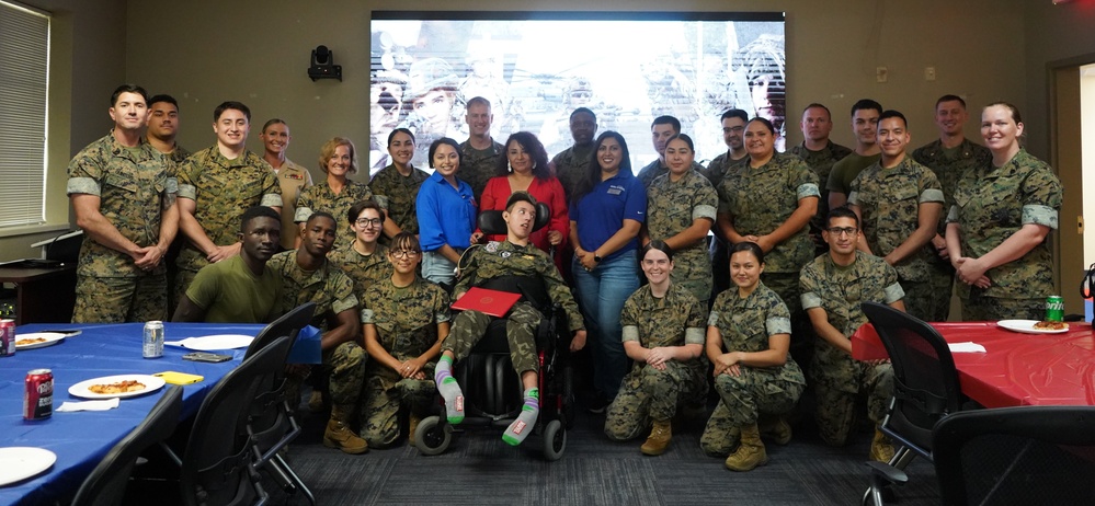 Marine For A Day | Make-A-Wish Birthday Event