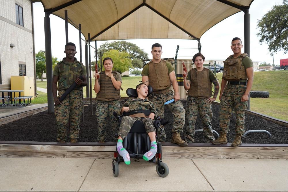 Marine For A Day | Make-A-Wish Birthday Event