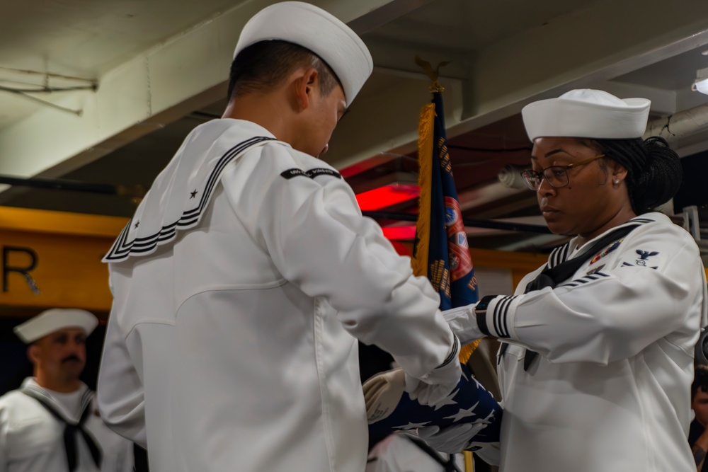 USS Carl Vinson holds 9/11 Remembrance Ceremony