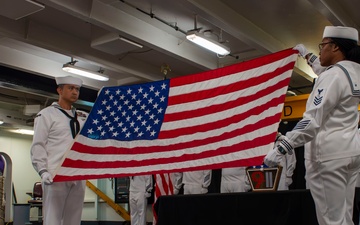 USS Carl Vinson holds 9/11 Remembrance Ceremony