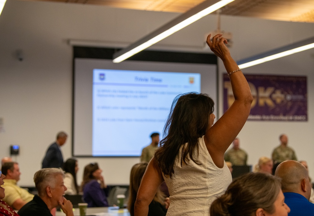 Luke leadership engages with local partners
