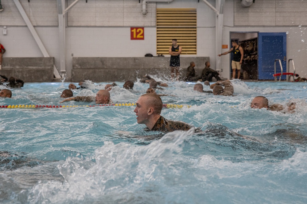 Delta Company Swim Qualification