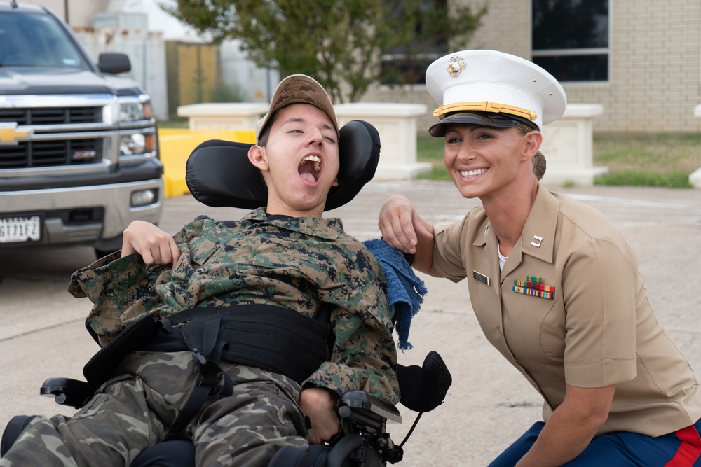 Marine For A Day | Make-A-Wish Birthday Event