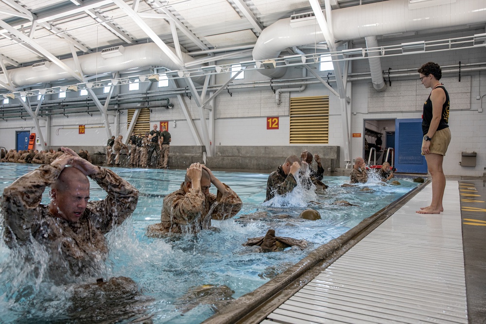 Delta Company Swim Qualification