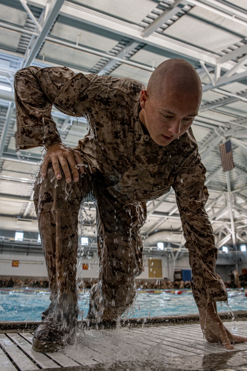 Delta Company Swim Qualification