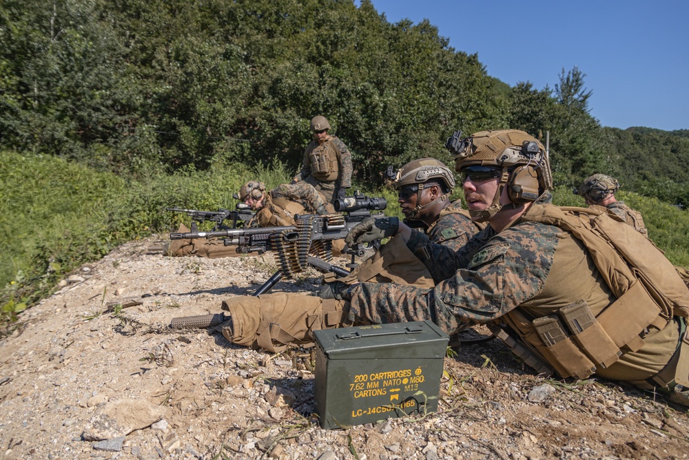 SY 24 | ROK and U.S. Marines Small-Arms Live-Fire training