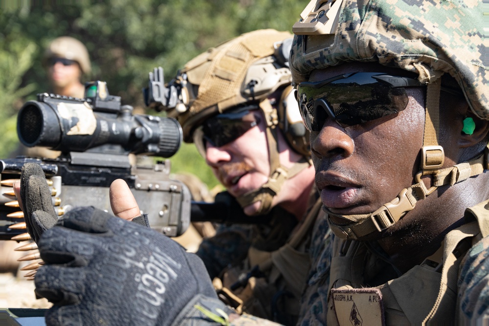 SY 24 | ROK and U.S. Marines Small-Arms Live-Fire training