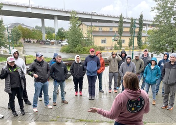 Leaders of the 515th Air Mobility Operations Wing Gather for the Big Game Fall Conference 2024