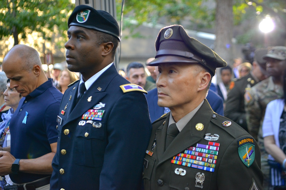 Army Reserve Soldiers Attend 9/11 NYC Ceremony