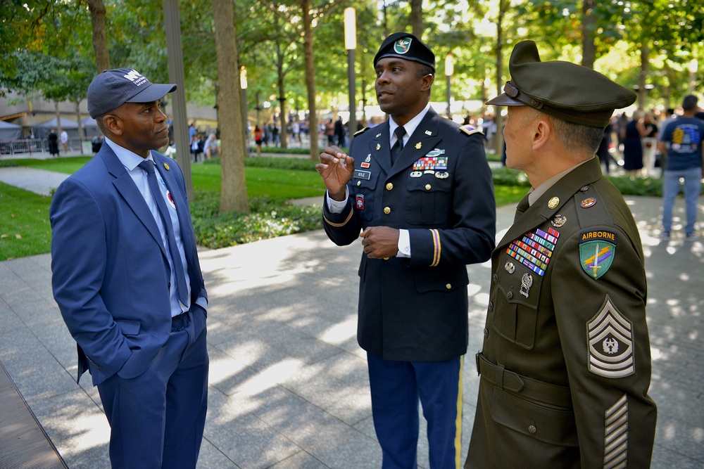 353rd CACOM Soldiers Attend NYC 9/11 Ceremony