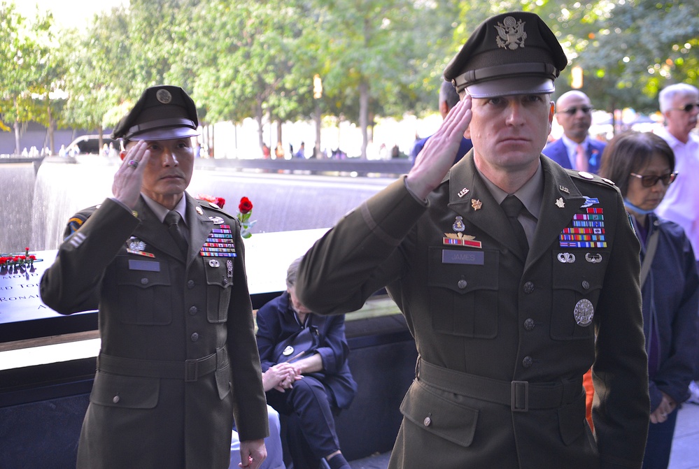 353rd CACOM Soldiers Attend NYC 9/11 Ceremony