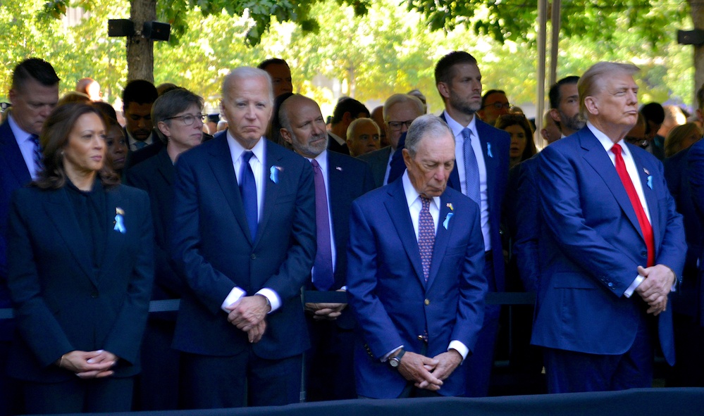 U.S. President Attends NYC 9/11 Ceremony