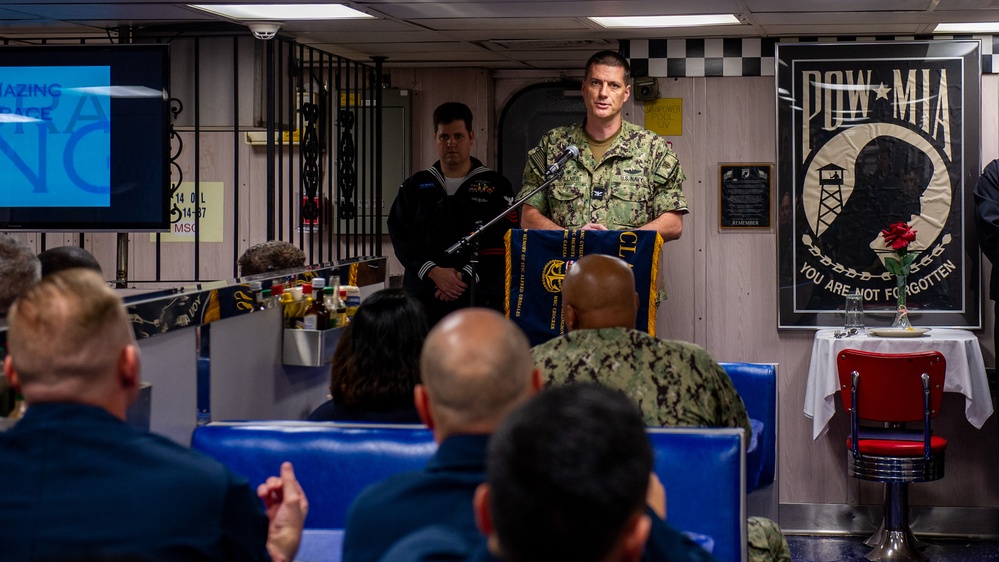 USS Emory S. Land Hosts 9/11 Ceremony