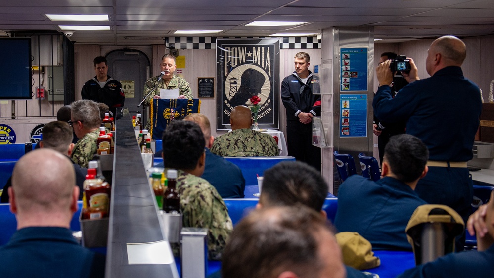 USS Emory S. Land Hosts 9/11 Ceremony