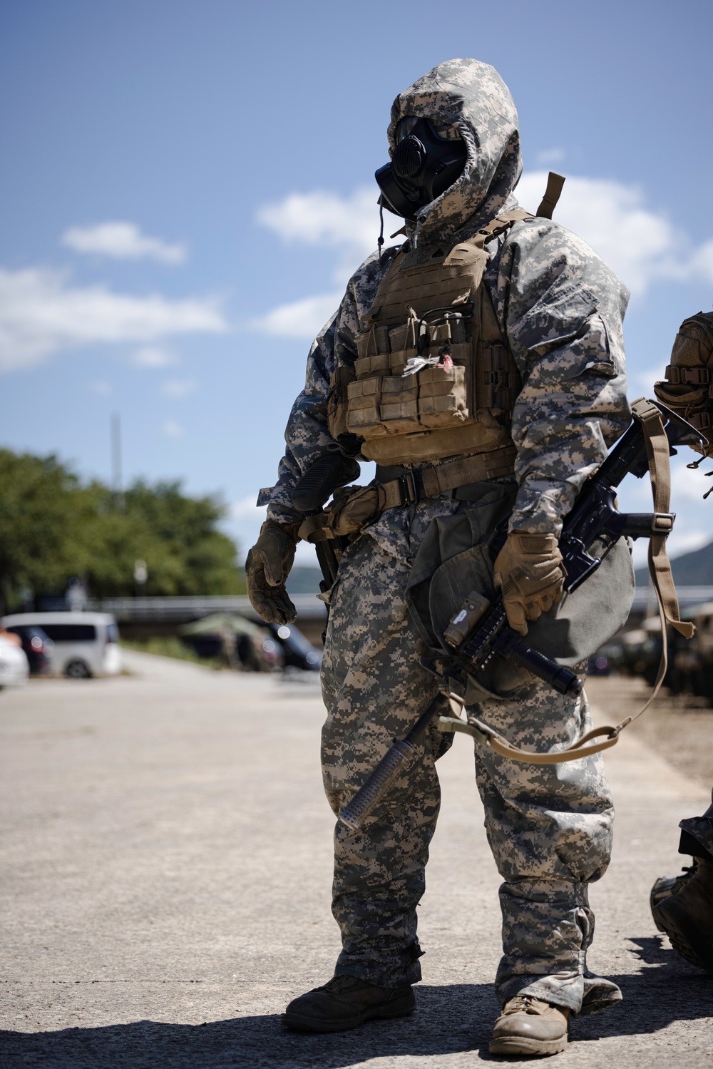 SY 24 | BLT 1/5 and ROK Marines participate in CBRN response training