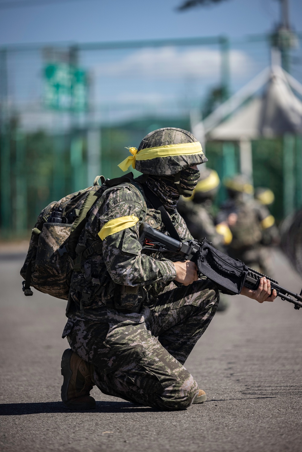 SY 24 | BLT 1/5 and ROK Marines participate in CBRN response training