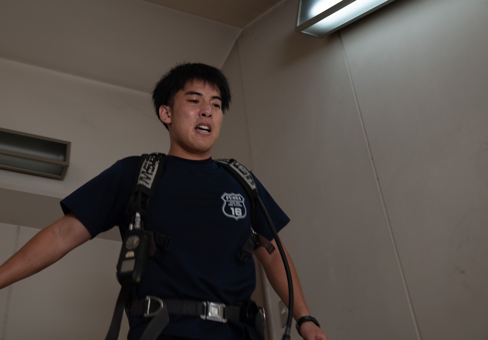 Yokota honors 9/11 terrorist attacks with tower run event.