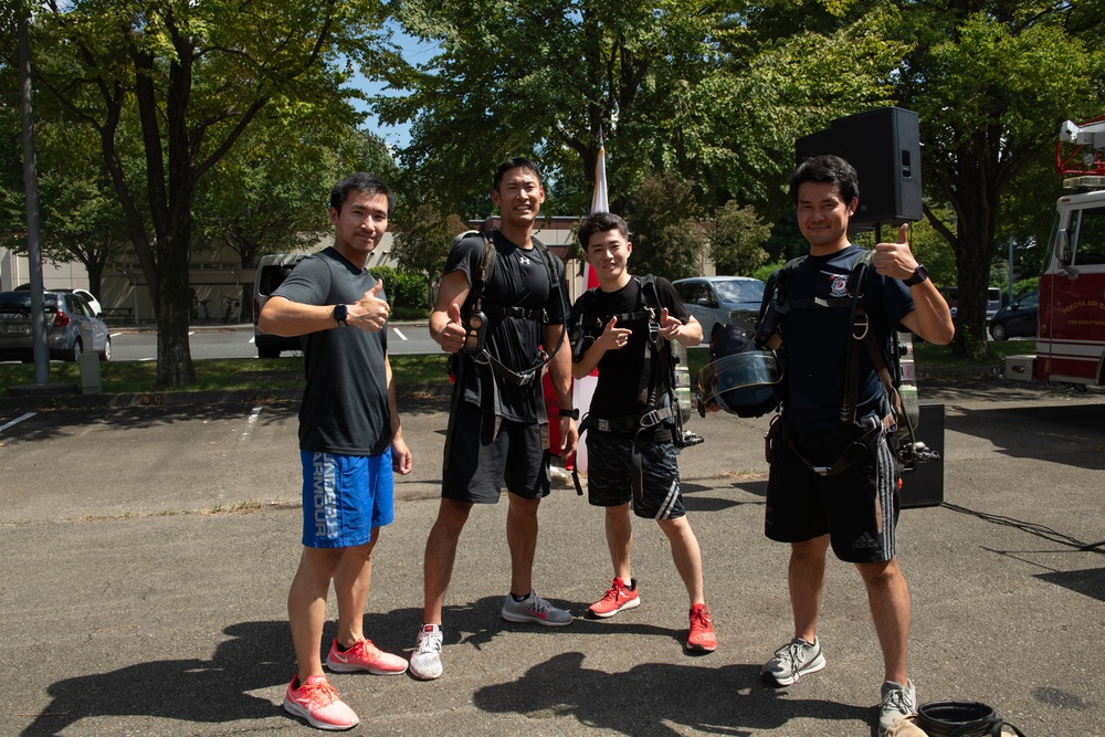 Yokota honors 9/11 terrorist attacks with tower run event.
