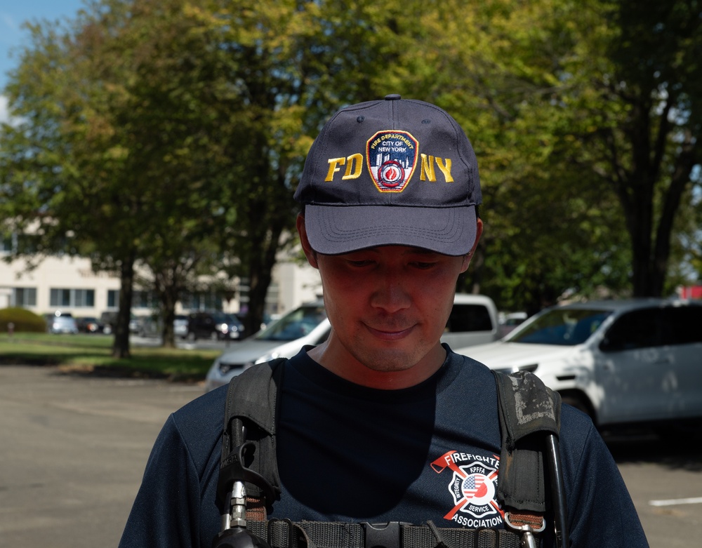 Yokota honors 9/11 terrorist attacks with tower run event.