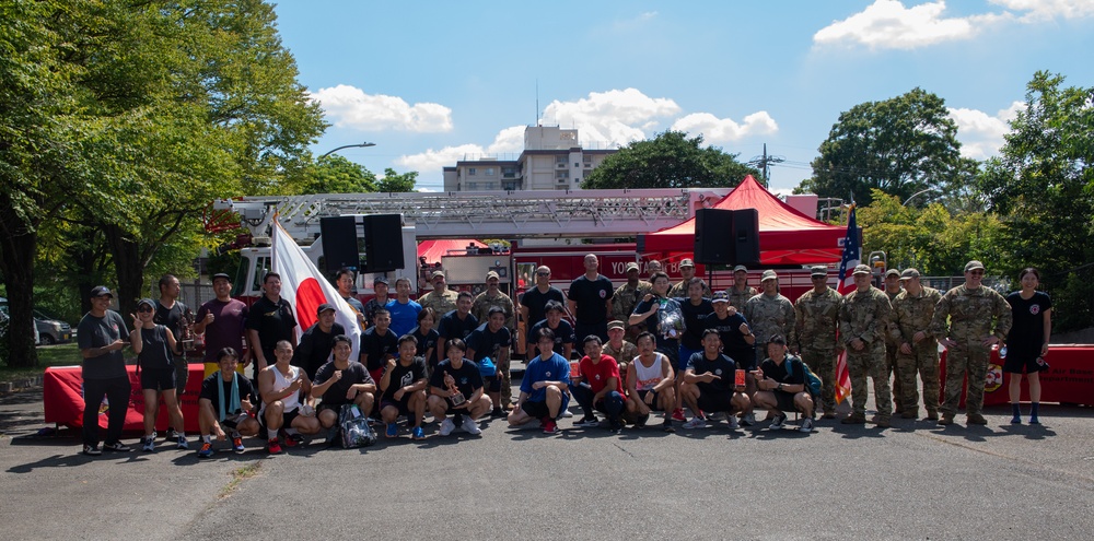 Yokota honors 9/11 terrorist attacks with tower run event.