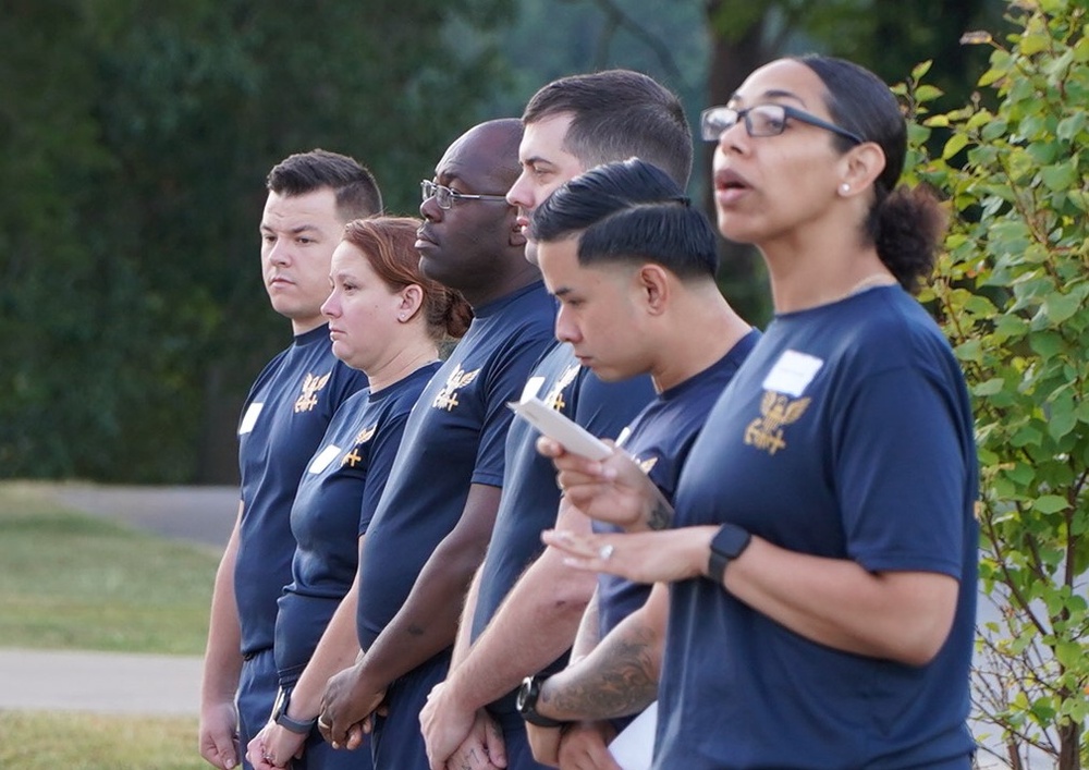 9/11 Stair Climb event onboard Cheatham Annex