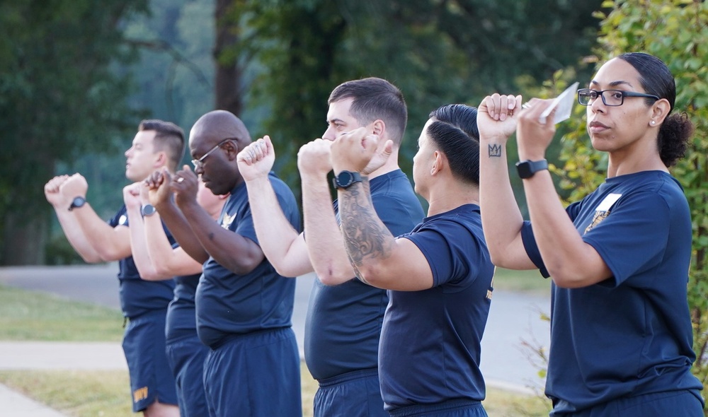 9/11 Stair Climb event onboard Cheatham Annex