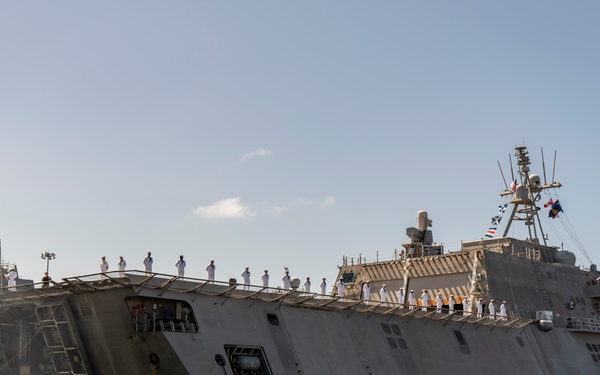 USS Manchester 9 (LCS 14) Returns to Homeport