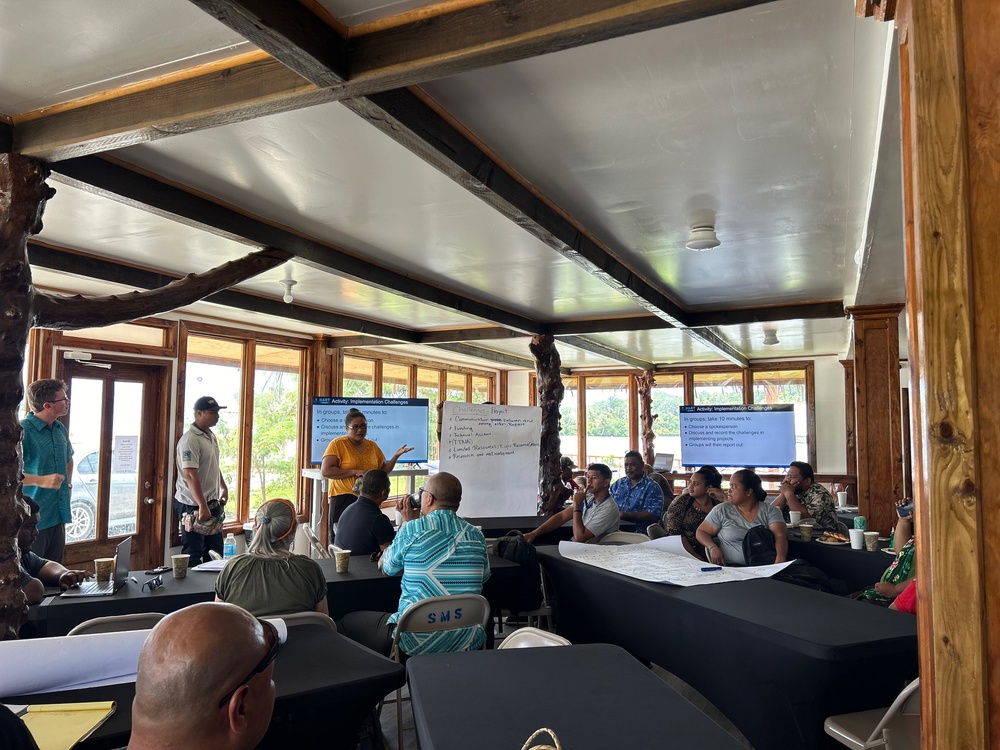 U.S. Coast Guard provides emergency management and boating safety workshops in Yap, Federated States of Micronesia, under Pacific Partnership 2024