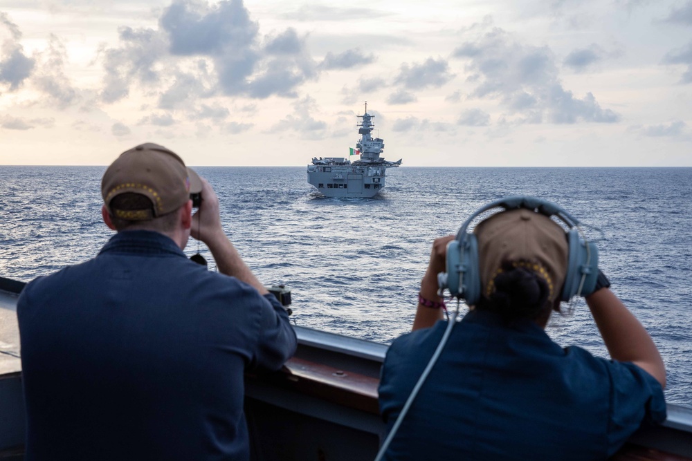 ITALIAN NAVY, ROYAL AUSTRALIAN AIR FORCE AND US NAVY CONDUCT MULTILATERAL EXERCISE