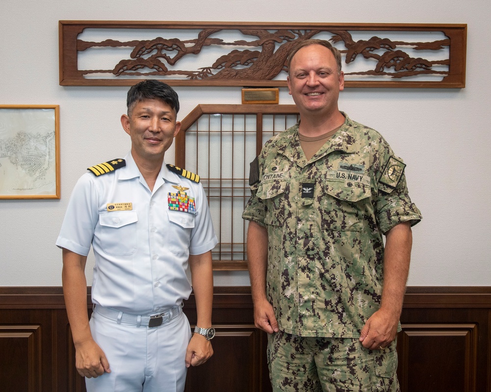 Capt. Asari Visits CFAS