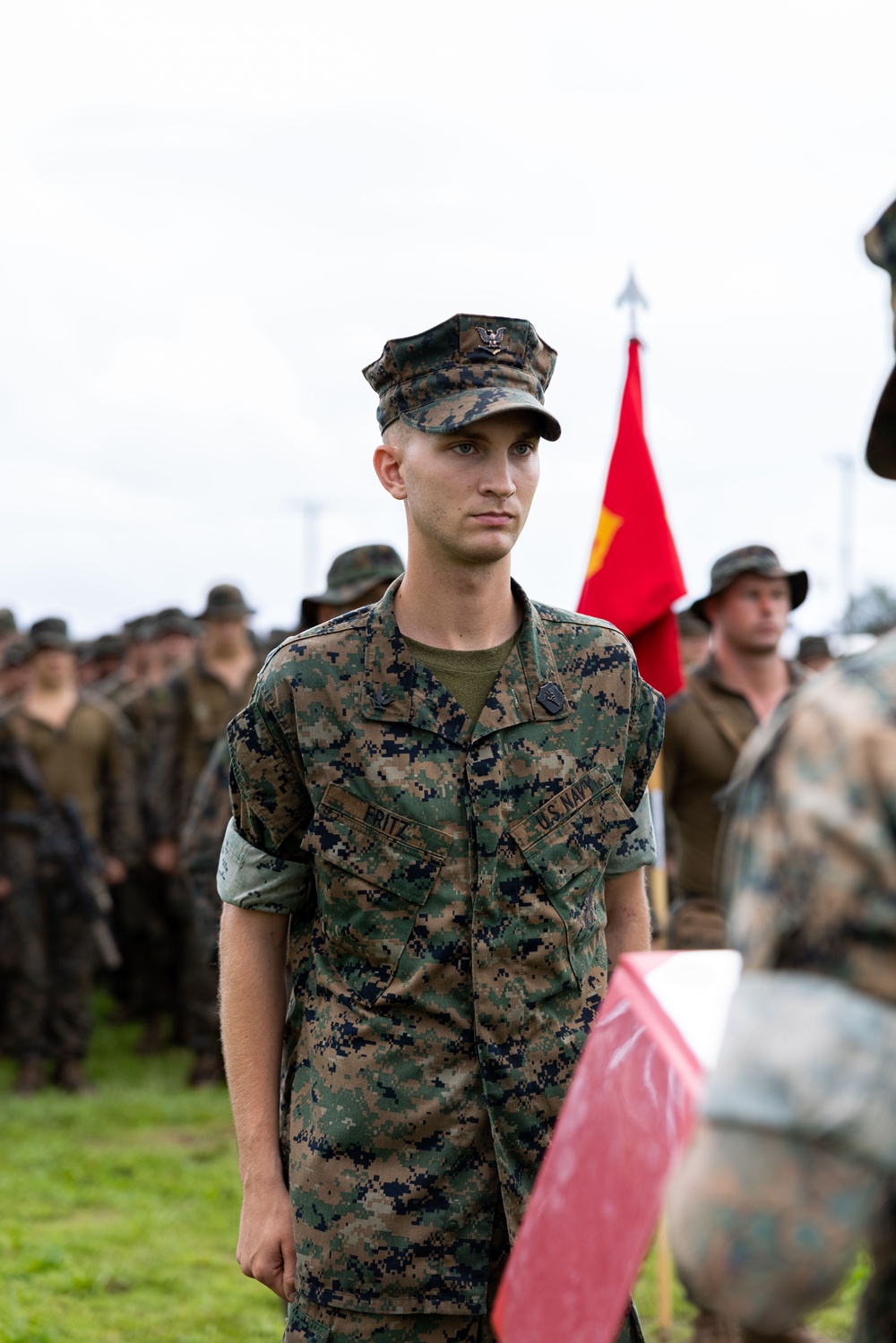 U.S. Navy FMF Pinning Ceremony