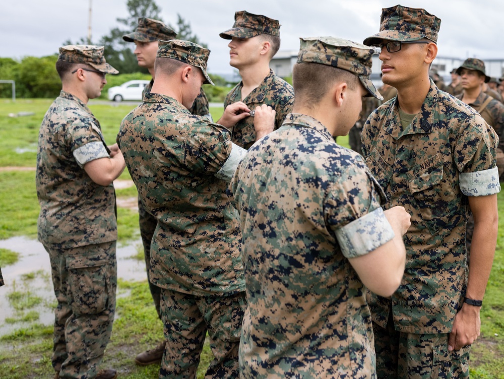 U.S. Navy FMF Pinning Ceremony