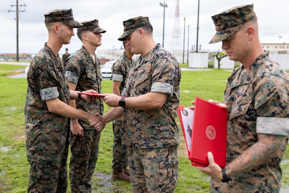 U.S. Navy FMF Pinning Ceremony