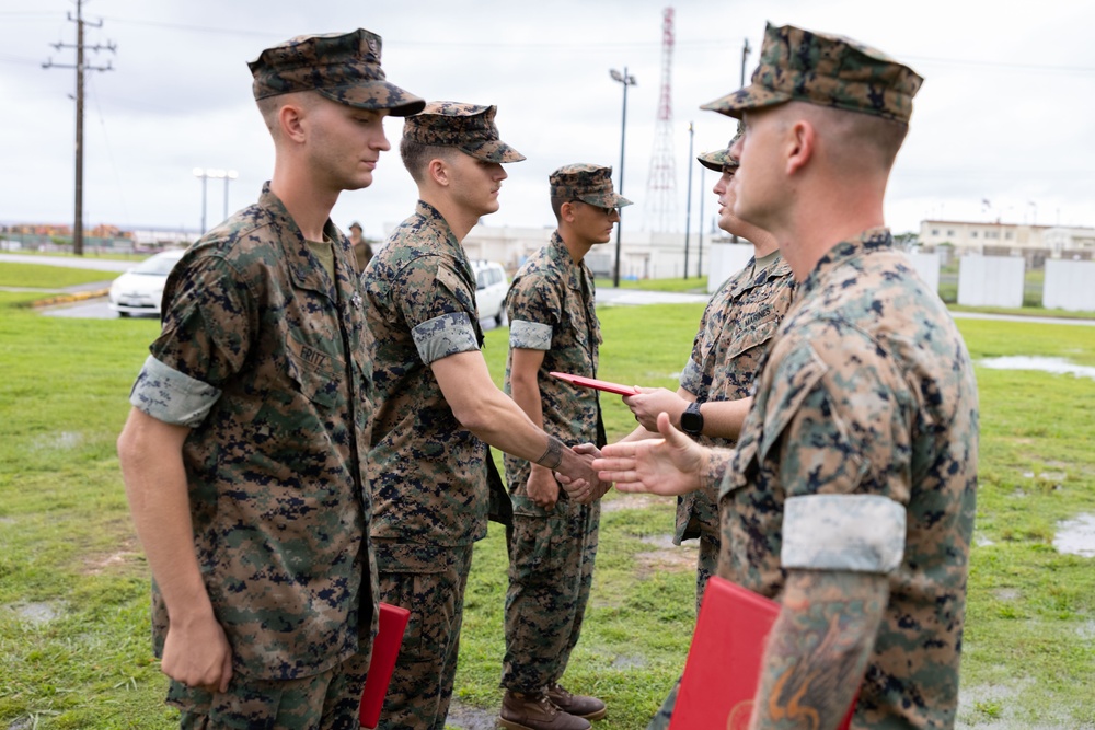 U.S. Navy FMF Pinning Ceremony